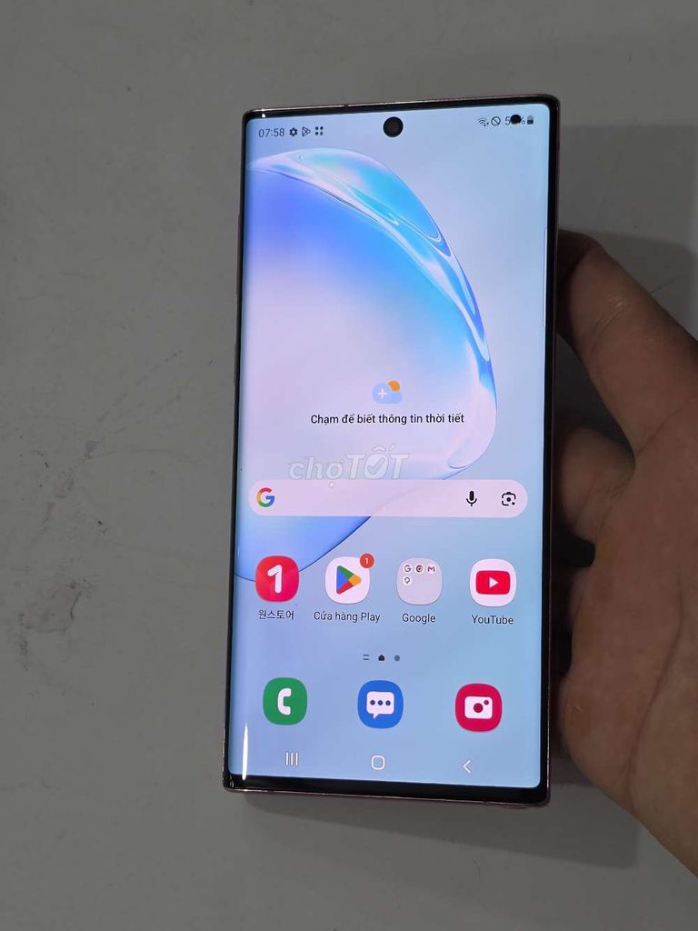 Samsung Note10 5G 12GB/256GB  Hàn Quốc. Mua bán Điện thoại tại Quận Cầu Giấy Hà Nội được đăng bởi chú Hùng 60t 163HQV hình 1