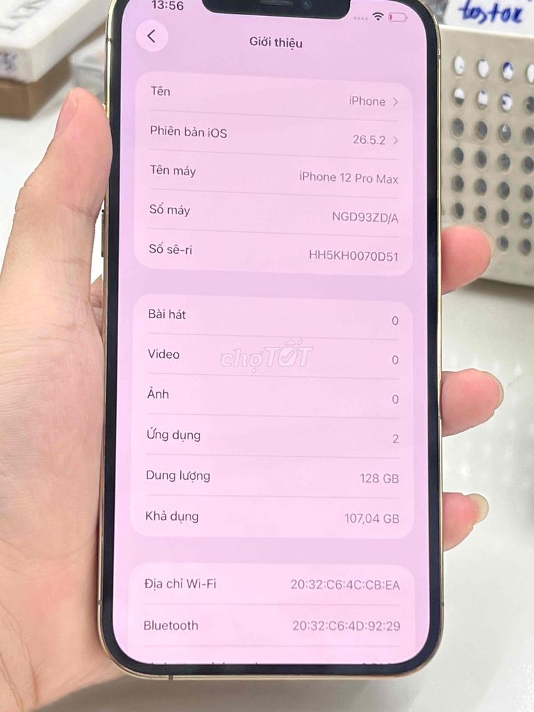 Apple iPhone 12 Pro Max 128GB Vàng. Mua bán Điện thoại tại Thành phố Thủ Đức Tp Hồ Chí Minh được đăng bởi Ken Ken hình 1