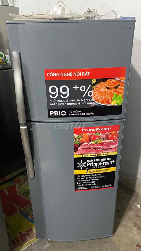 Tủ lạnh Sharp 220 lít. Mua bán Tủ lạnh tại Huyện Nhà Bè Tp Hồ Chí Minh được đăng bởi MuaBanDienLanh hình 1