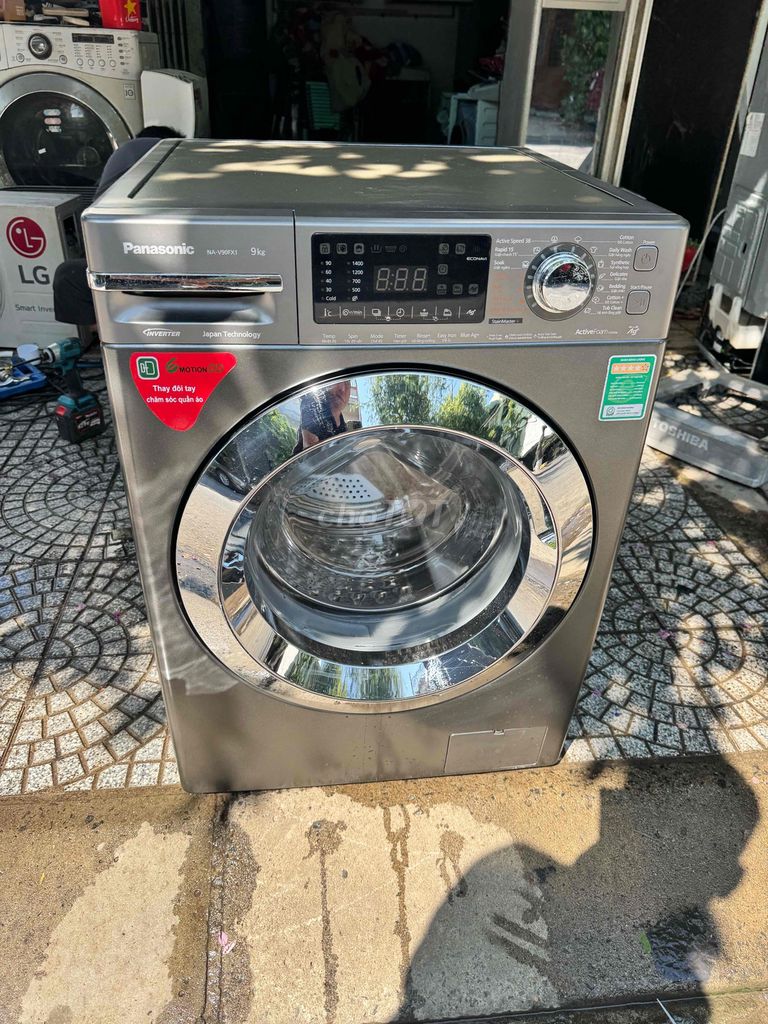 Thanh lý máy giặt Panasonic inveter 9.0KG còn mới. Mua bán Máy giặt tại Quận Thanh Khê Đà Nẵng được đăng bởi Phúc Đỗ hình 1