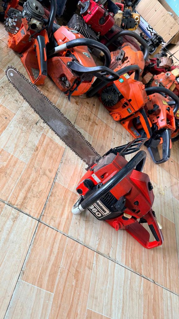 Máy cưa xăng Shindaiwa 360 Đỏ. Mua bán Đồ chuyên dụng, Giống nuôi trồng tại Huyện Vĩnh Thạnh Cần Thơ được đăng bởi NÔNG CƠ NHẸ hình 1