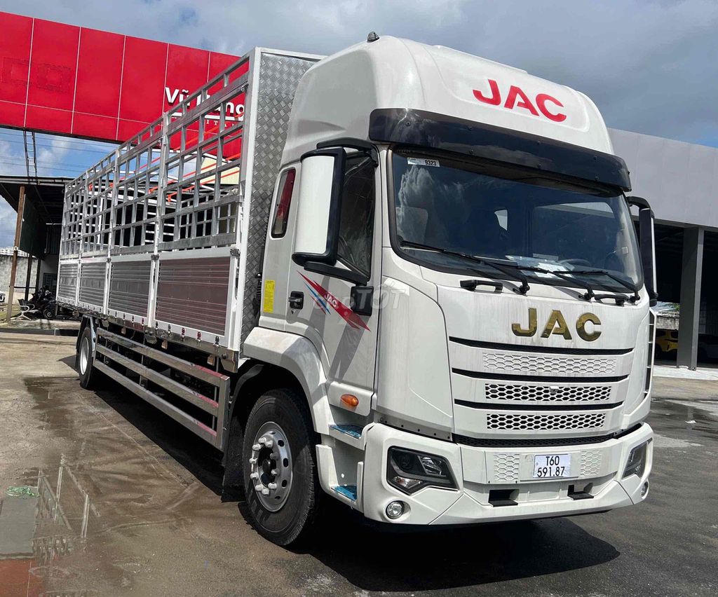 Bán Xe Tải JAC 8 tấn Siêu Dài Thùng 9.950m. Mua bán Xe tải, xe ben tại Quận Bình Tân Tp Hồ Chí Minh được đăng bởi TRUNG TÂM XE TẢI  hình 5