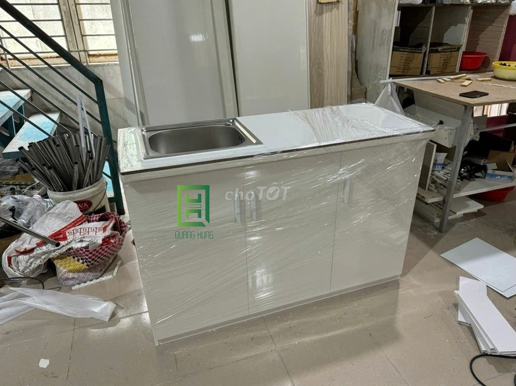 Tủ bếp Nhựa Đài Loan= TỦ BẾP-- TỦ NHỰA ĐÀI LOAN. Mua bán Tủ, kệ gia đình tại Thành phố Biên Hòa Đồng Nai được đăng bởi Nội Thất Quang Hùng TD hình 1