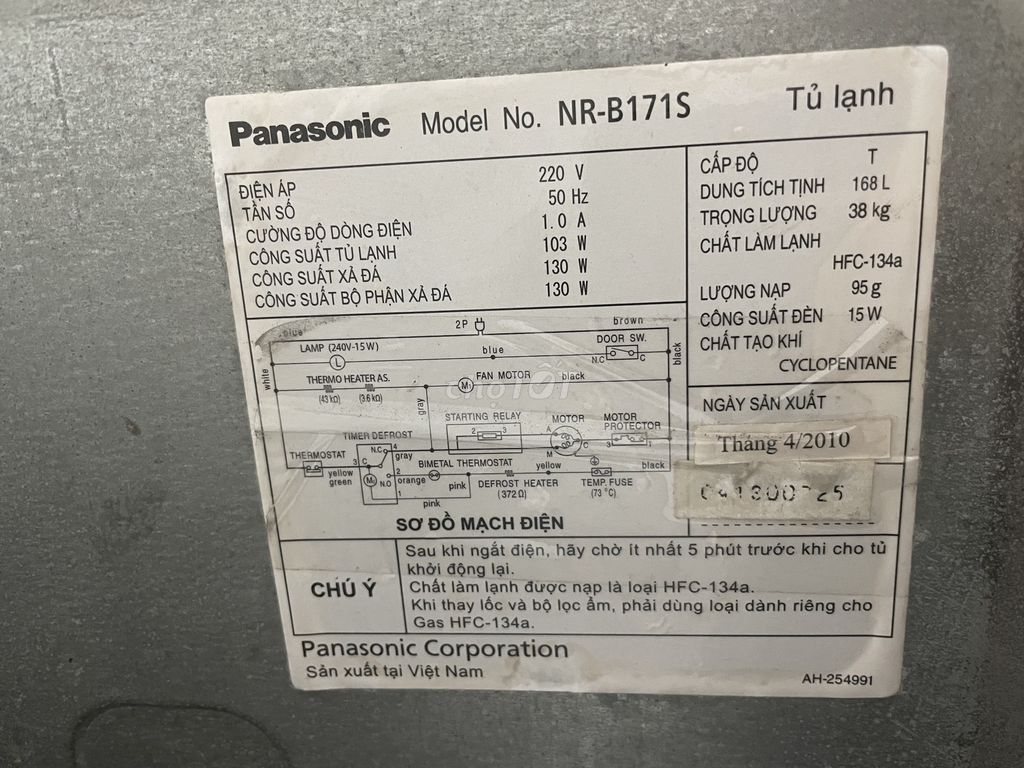 Mình dư tủ lạnh cần bán gấp