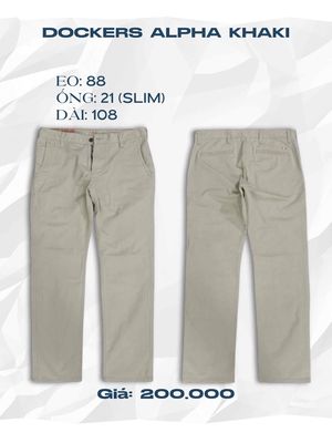 Quần Kaki Dockers. Mua bán Quần áo tại Huyện Cao Lãnh Đồng Tháp được đăng bởi Đồ Si Đậu