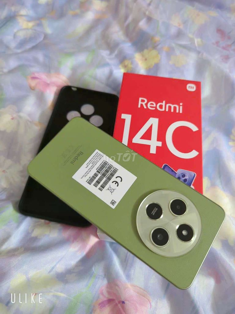 Xiaomi Redmi 14C 6GB/128GB Xanh lá. Mua bán Điện thoại tại Quận Hai Bà Trưng Hà Nội được đăng bởi Lê Văn lương  hình 1