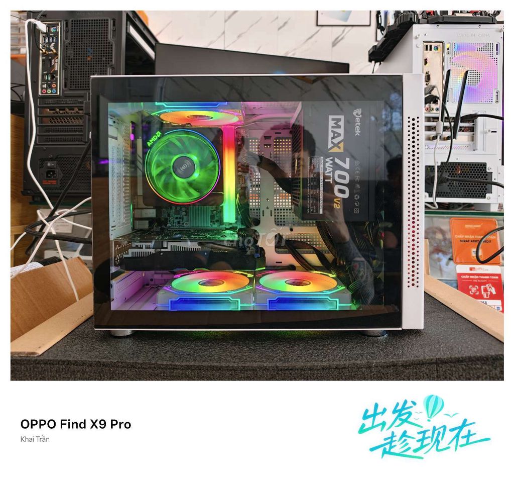 case adm r5 5600G. Mua bán Máy tính để bàn tại Thành phố Nha Trang Khánh Hòa được đăng bởi khaitransmartphone hình 1