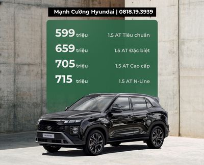 Hyundai Creta Mới | Sẵn xe giao ngay!