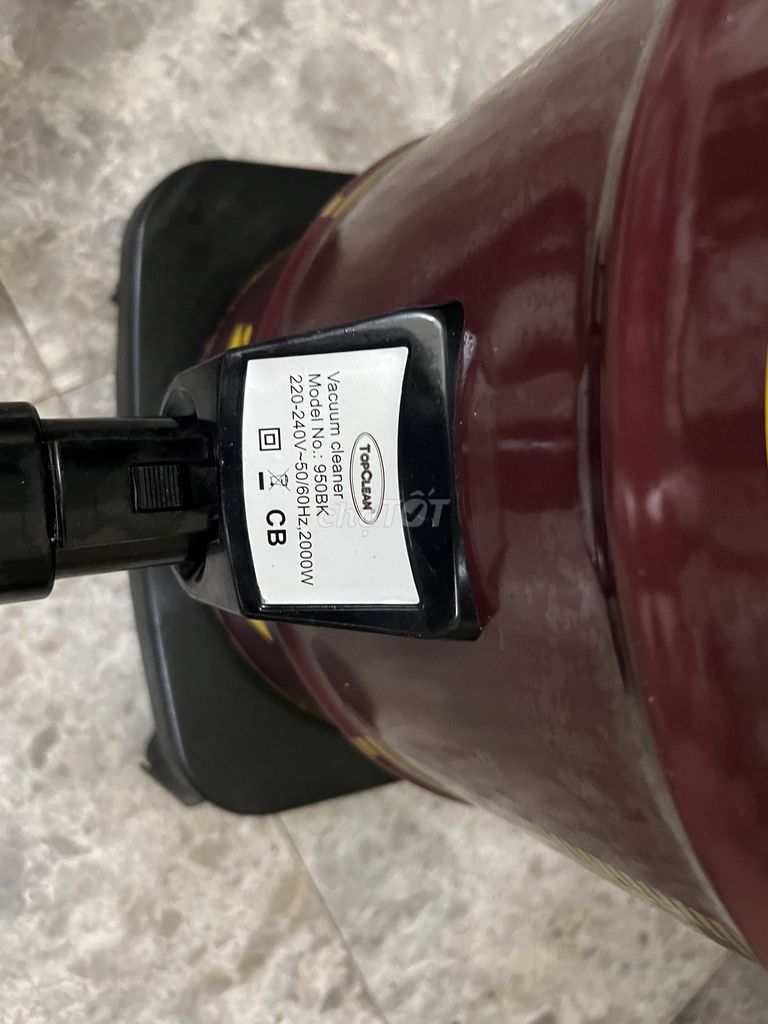 Máy hút bụi Topclean 950BK 21L Đỏ mận. Mua bán Nội thất, đồ gia dụng khác tại Quận Bắc Từ Liêm Hà Nội được đăng bởi Nga moon  hình 1