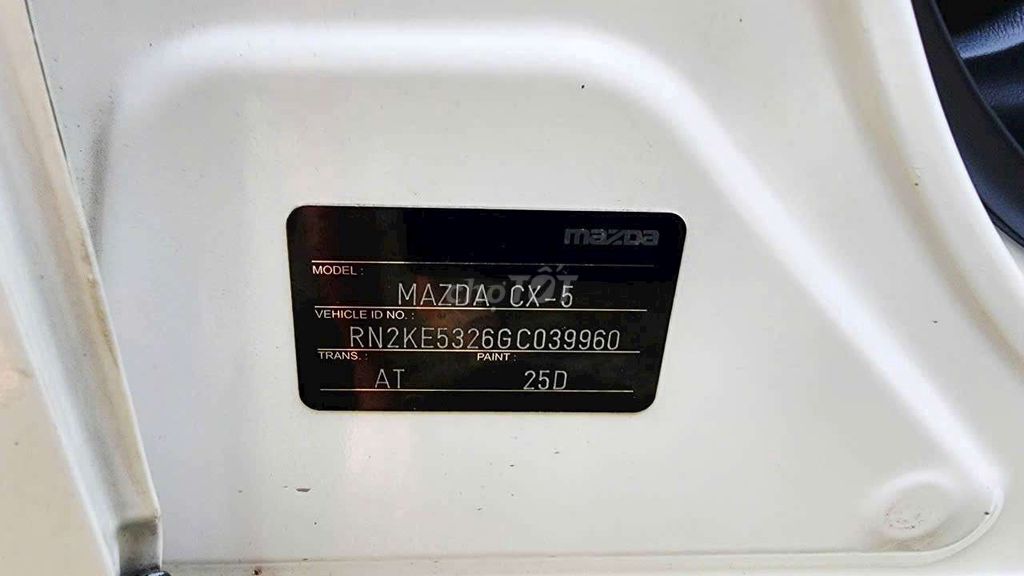 Madaz CX5 2016 2.5 AT AWD - 76000 km. Mua bán Ô tô tại Quận 12 Tp Hồ Chí Minh được đăng bởi ô tô Lê Ân Sài Gòn hình 8