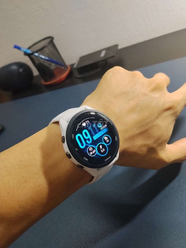 Garmin Forerunner 265 Trắng. Mua bán Thiết bị đeo thông minh tại Quận Thanh Xuân Hà Nội được đăng bởi Hồ Bắc hình 1
