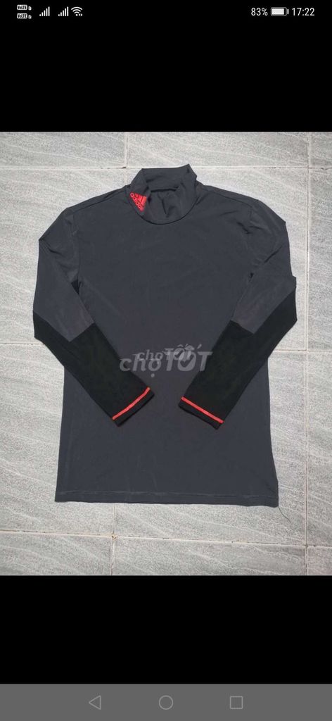 Áo thun dài tay Adidas Golf Climalite Đen size ML. Mua bán Quần áo tại Quận Gò Vấp Tp Hồ Chí Minh được đăng bởi Hàng 2handsgood hình 1