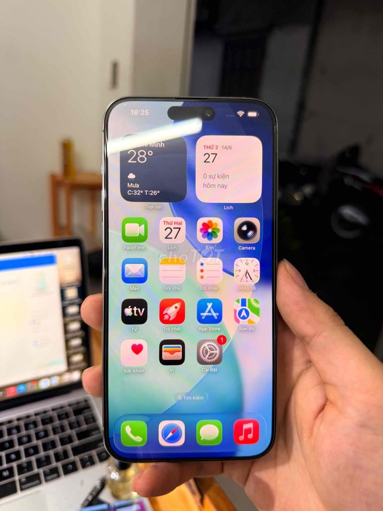 Apple iPhone 15 Pro Max Titan 256GB 82%. Mua bán Điện thoại tại Thành phố Bắc Ninh Bắc Ninh được đăng bởi Tâm An Mobile hình 1