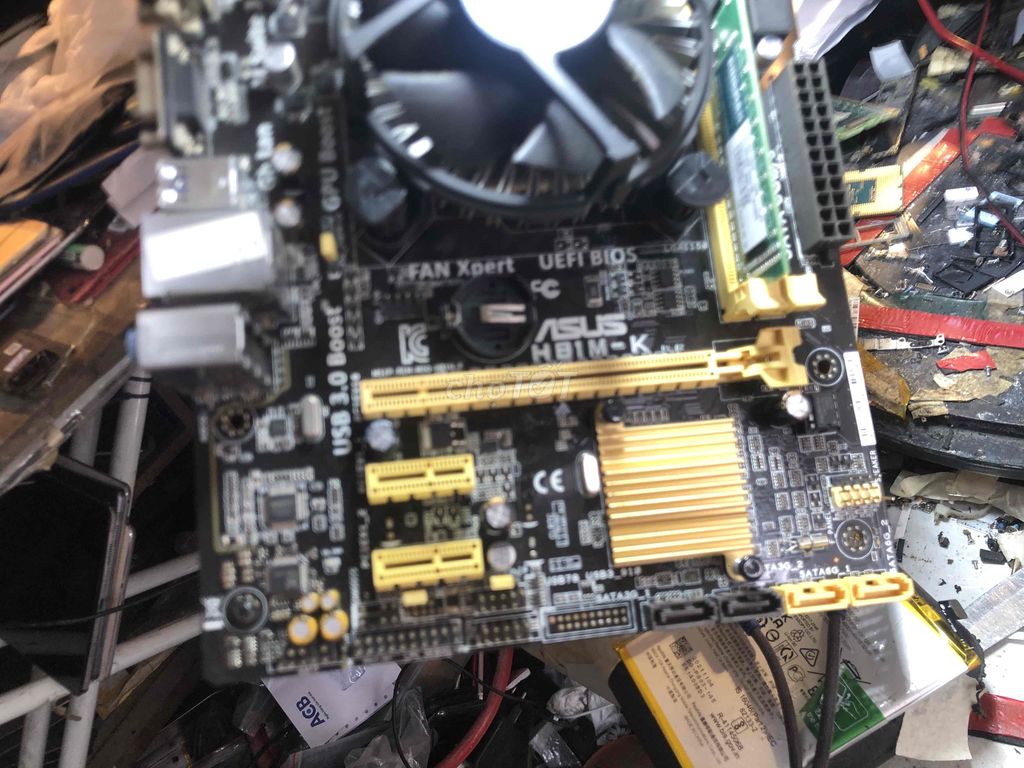 Bo mạch chủ ASUS H81 Đã sử dụng. Mua bán Linh kiện (RAM, Card...) tại Thành phố Nha Trang Khánh Hòa được đăng bởi phan quang hình 1