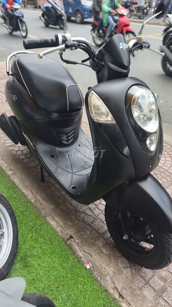 Скутер SYM Elite 50cc 2019, госномер 36AA-66660