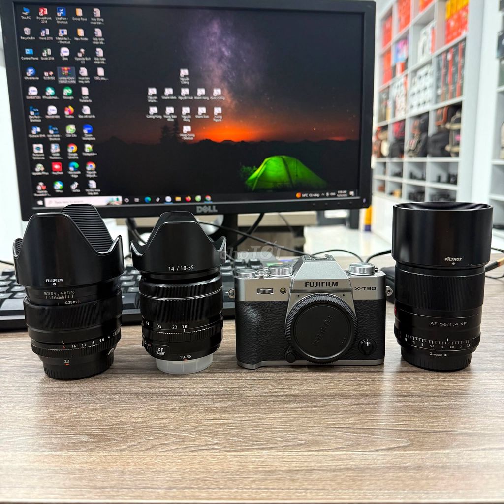 Fujifilm X-T30 II & 23 F1.4 & 18-55F2.8-4 & 56F1.4. Mua bán Máy ảnh, Máy quay tại Quận Thanh Xuân Hà Nội được đăng bởi Máy Ảnh Nguyễn Cường hình 1