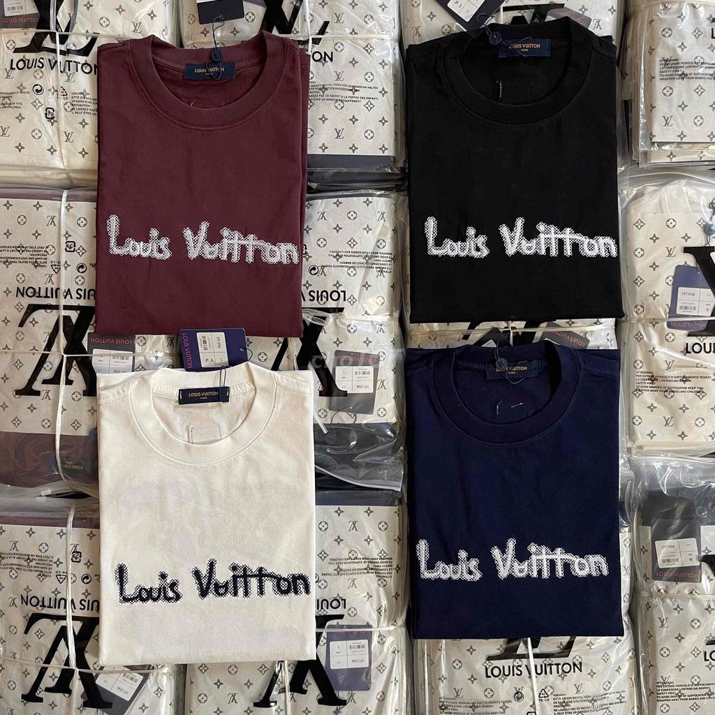 Tee - Shirt L.v Thêu Hot. Mua bán Quần áo tại Huyện Mê Linh Hà Nội được đăng bởi ptrantvp hình 1