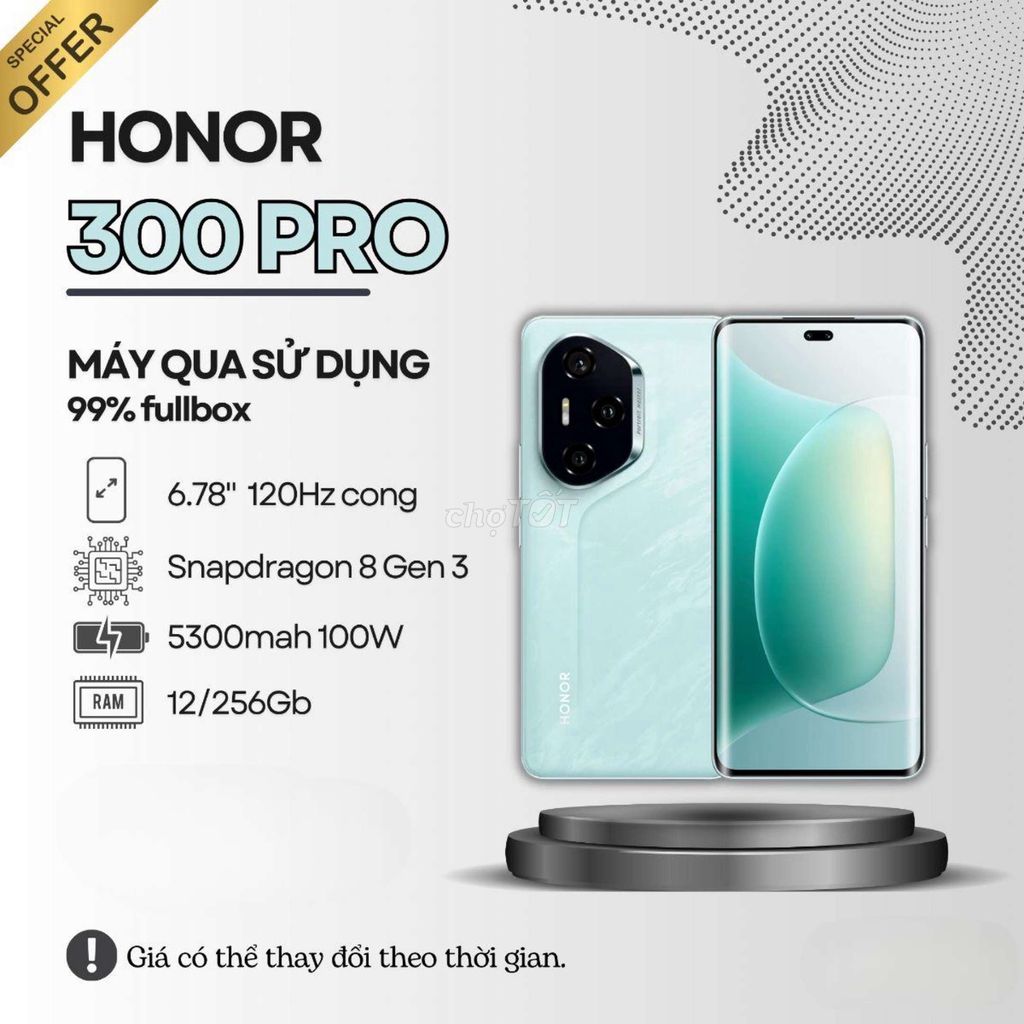 ⭐HONOR 300 PRO FULLBOX ĐẸP