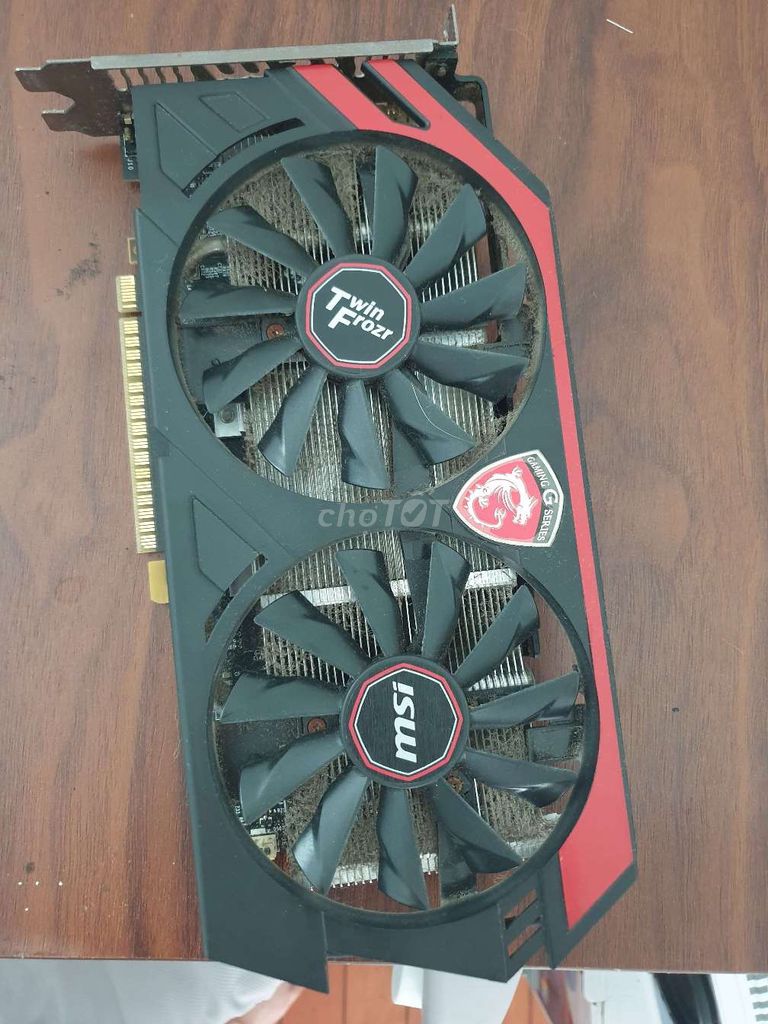 Card màn hình MSI GeForce GT 750 Ti. Mua bán Linh kiện (RAM, Card...) tại Quận Tây Hồ Hà Nội được đăng bởi PHAM LE TUAN KIET hình 1