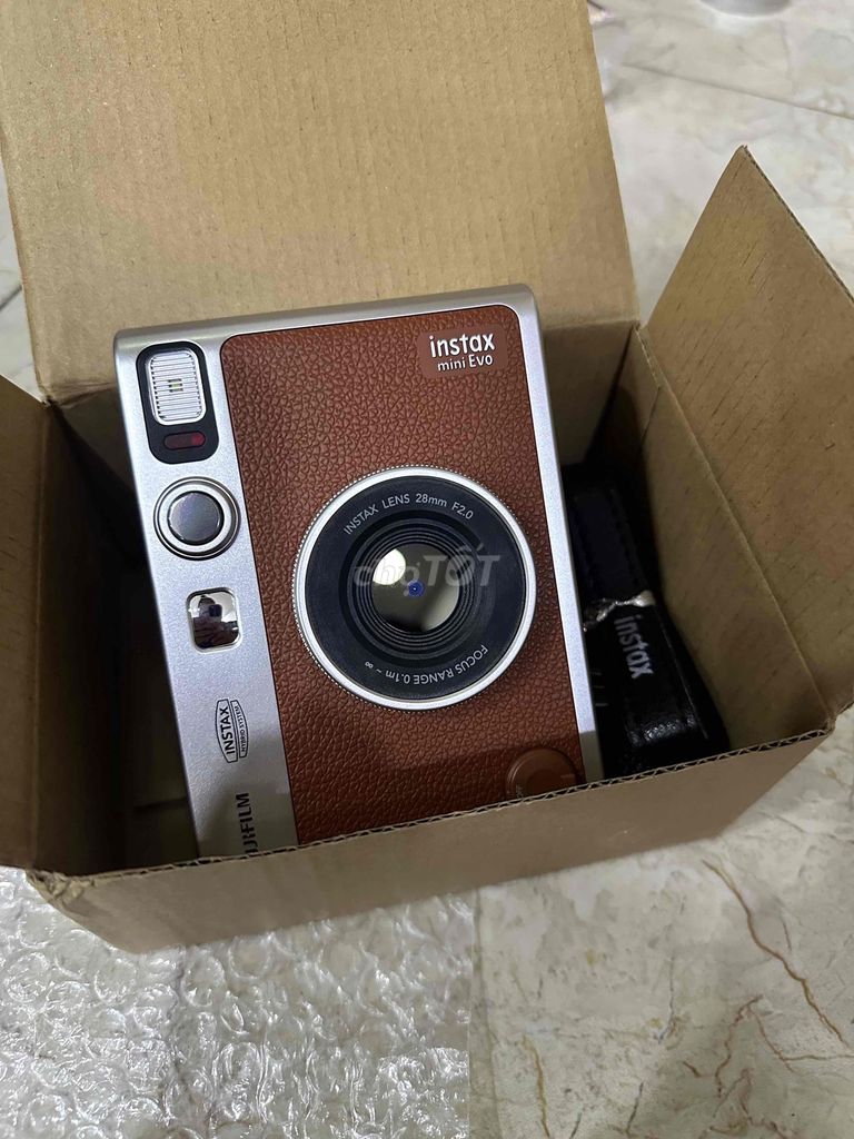 Máy ảnh lấy liền Fujifilm Instax Mini Evo Nâu. Mua bán Máy ảnh, Máy quay tại Quận Bình Thạnh Tp Hồ Chí Minh được đăng bởi Nguyên hình 1