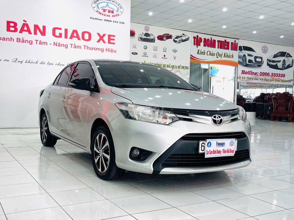 Toyota Vios 2017 1.5E MT Bạc. Mua bán Ô tô tại Huyện Chơn Thành Bình Phước được đăng bởi Ô Tô Thiên Hải  hình 3