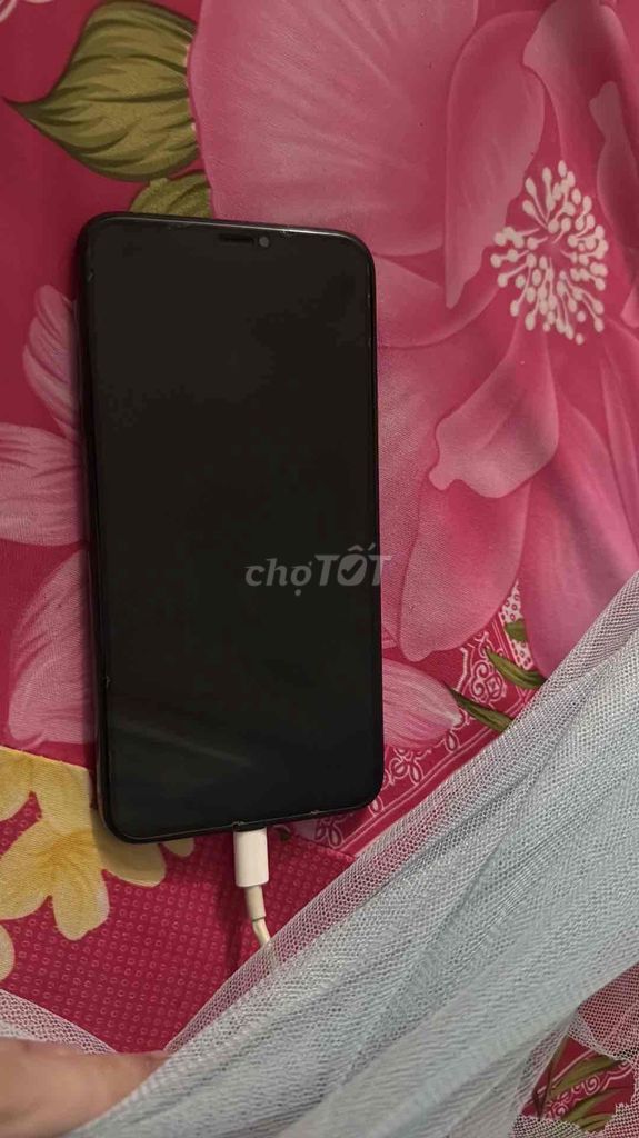 iphone 11pro max 256gb xanh đen trầy viền