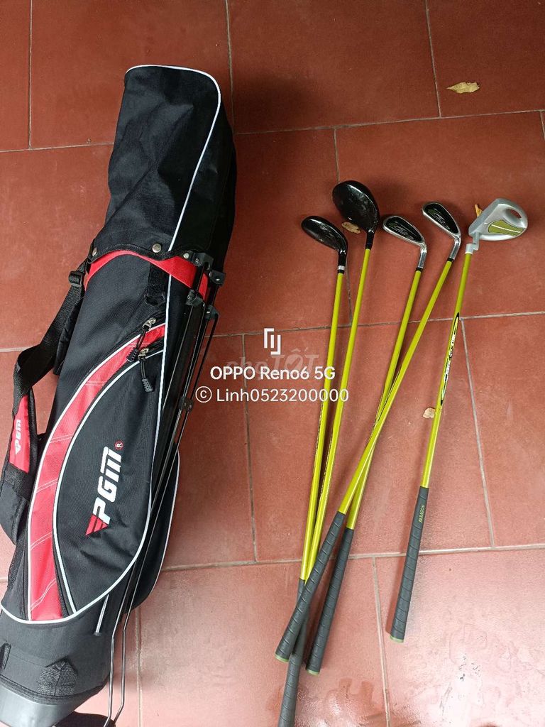 Bộ golf trẻ em 5 gậy golf trẻ em và túi golf