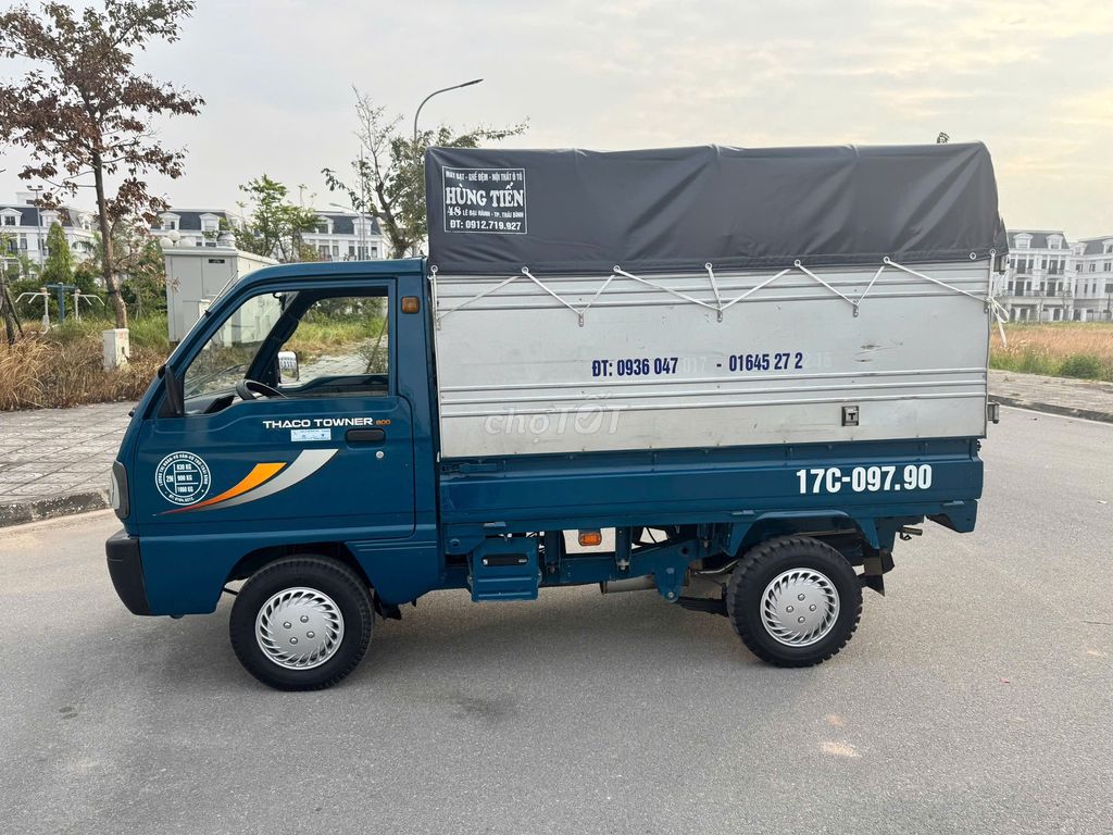 TOWNER800 -THÙNG MUI BẠT –XANH - NĂM 2017. Mua bán Xe tải, xe ben tại Thành phố Thái Bình Thái Bình được đăng bởi vũ quý tưởng hình 5