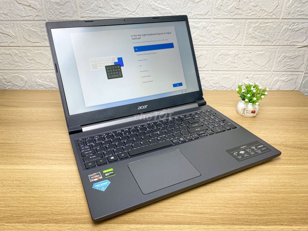 Acer Aspire 7 Ryzen 7-3750H/8GB/512GB GTX 1650 Ti. Mua bán Laptop tại Thành phố Thủ Đức Tp Hồ Chí Minh được đăng bởi NamPhong Computer hình 1