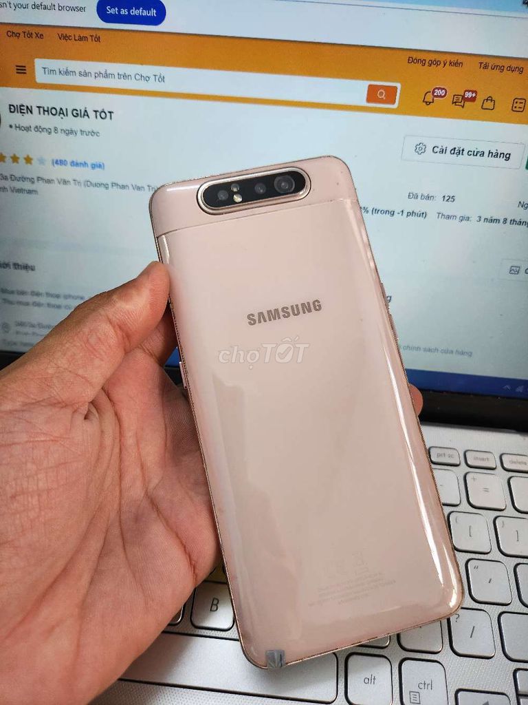 SAMSUNG A80 8GB.128GB SNAP 730 ZIN FULL CN. Mua bán Điện thoại tại Quận Bình Thạnh Tp Hồ Chí Minh được đăng bởi Dân Mobile hình 1