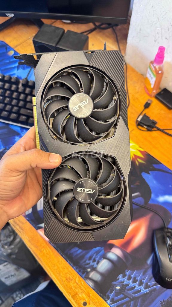 Card đồ họa ASUS RX 5500 XT 8G Đen Đã sử dụng. Mua bán Linh kiện (RAM, Card...) tại Thành phố Thủ Dầu Một Bình Dương được đăng bởi Tài hình 1