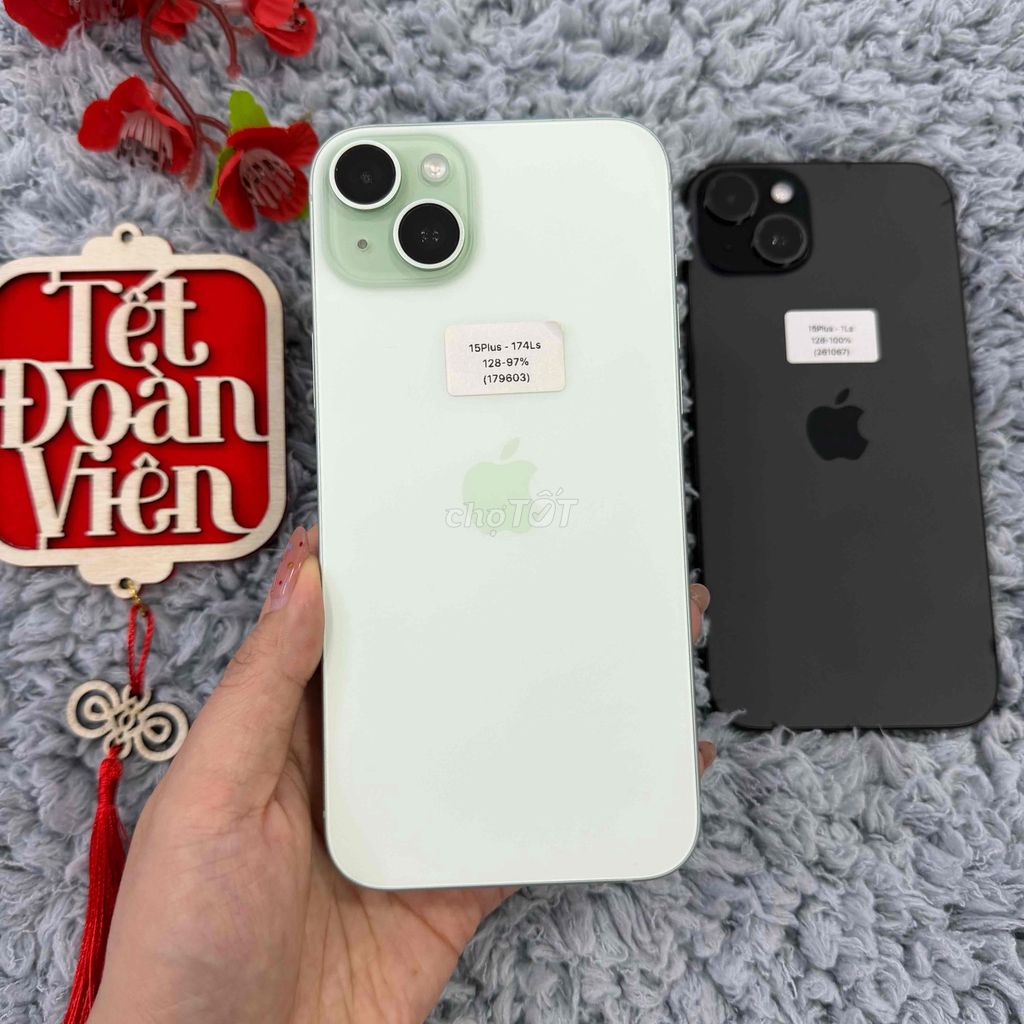 Apple iPhone 15 Plus 128GB Xanh. Mua bán Điện thoại tại Quận Ngô Quyền Hải Phòng được đăng bởi lê thanh thuỷ hình 1