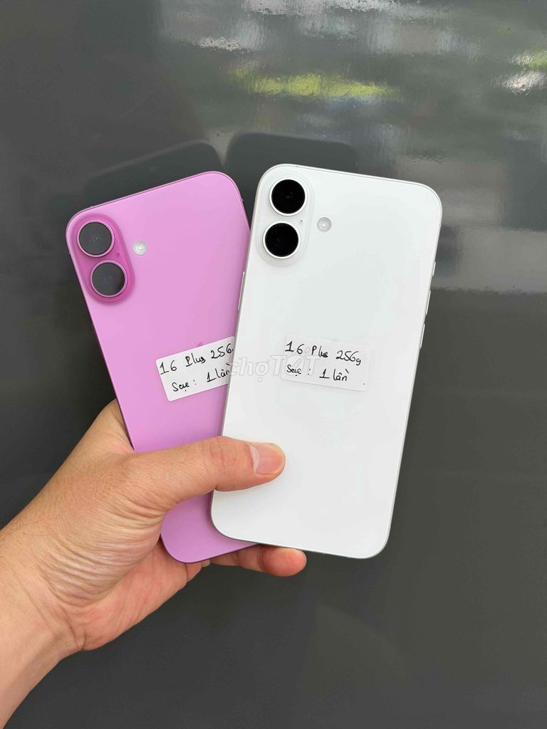 16 Plus 256GB Hồng, Trắng Qte Mỹ Pin 100 sạc 1L. Mua bán Điện thoại tại Quận Ninh Kiều Cần Thơ được đăng bởi Quý Mobile Cần thơ hình 1