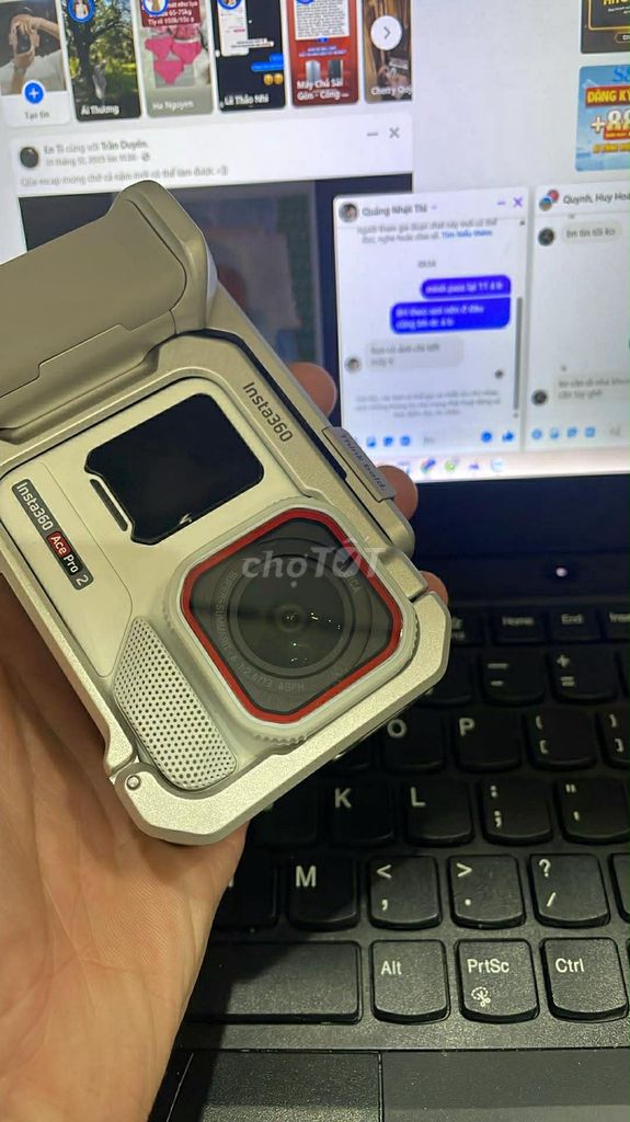 Insta360 Ace Pro 2 kèm GrapKít . Full Box .. Mua bán Máy ảnh, Máy quay tại Quận Hải Châu Đà Nẵng được đăng bởi Duan Le hình 1