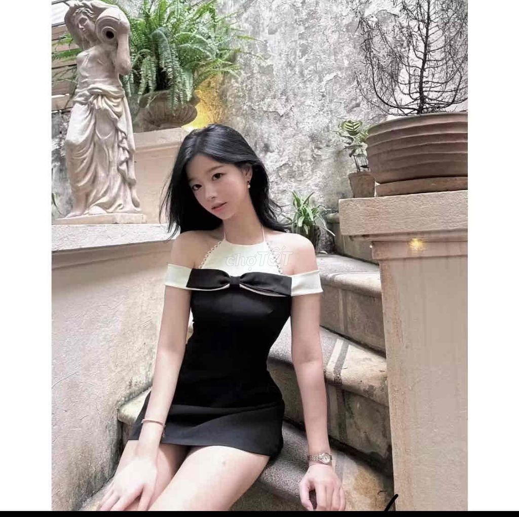 Đầm nữ Đen Trắng size S. Mua bán Quần áo tại Huyện Chương Mỹ Hà Nội được đăng bởi Nguyễn Phương Linh hình 1