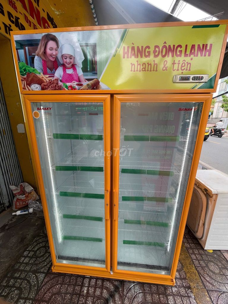 Tủ mát Sanaky 1100L inverter zin mới 95% BH 12th. Mua bán Tủ lạnh tại Quận 1 Tp Hồ Chí Minh được đăng bởi QUANG PHÁT hình 1