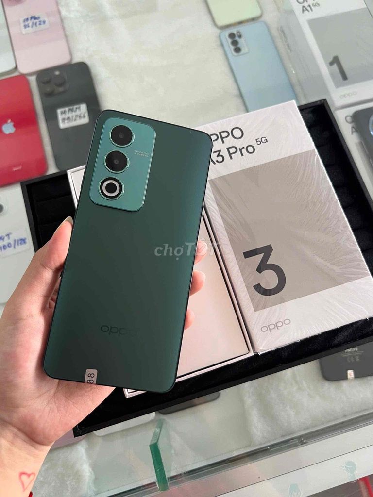 Bán Oppo A3 Pro 5G 12GB/256GB zin keng full hộp. Mua bán Điện thoại tại Thành phố Qui Nhơn Bình Định được đăng bởi Gia Long hình 1