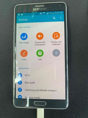 bán Samsung note 4-đẹp zin xài ok giâ rê chữa chay
