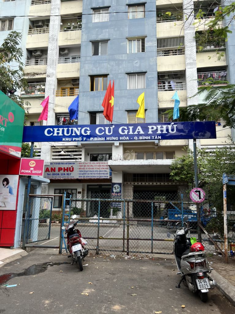 BÁN CĂN HỘ TẦNG TRỆT CHUNG CƯ GIA PHÚ