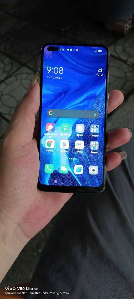Oppo Reno 4 8+5/128G chip 720G camera đẹp . Mua bán Điện thoại tại Quận Bình Thuỷ Cần Thơ được đăng bởi cầu rạch súc 91b Nguyễn Văn Linh  hình 1