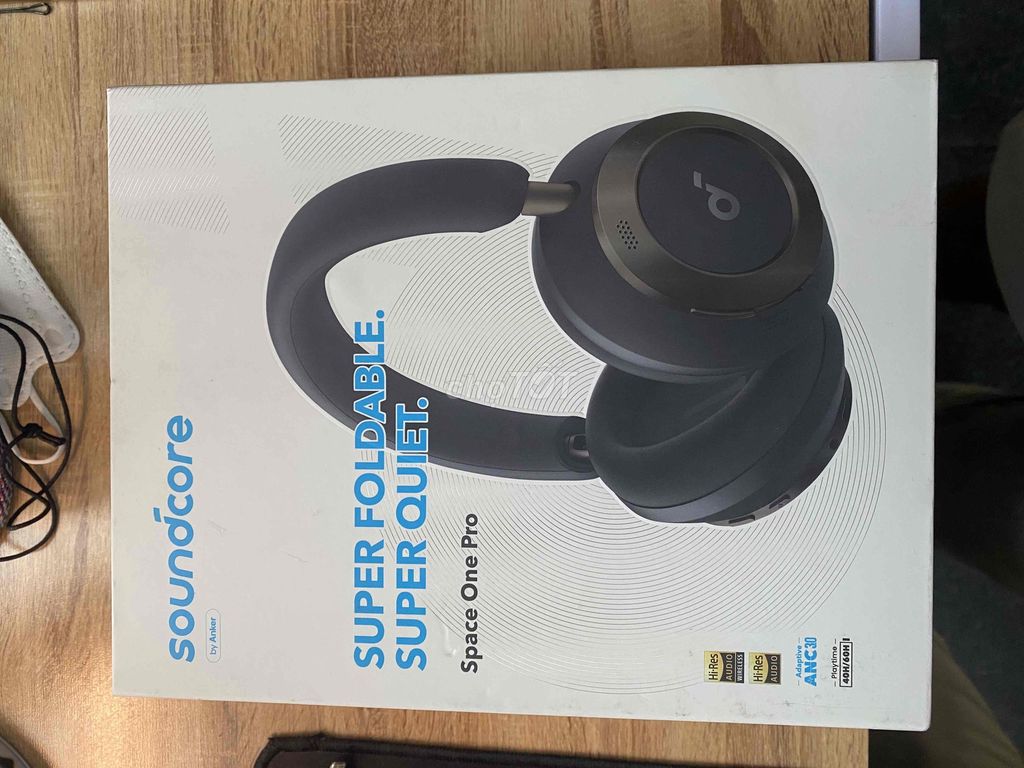 Tai nghe Soundcore Space One Pro Đen. Mua bán Tivi, Âm thanh tại Thành phố Huế Thừa Thiên Huế được đăng bởi khánh hình 1