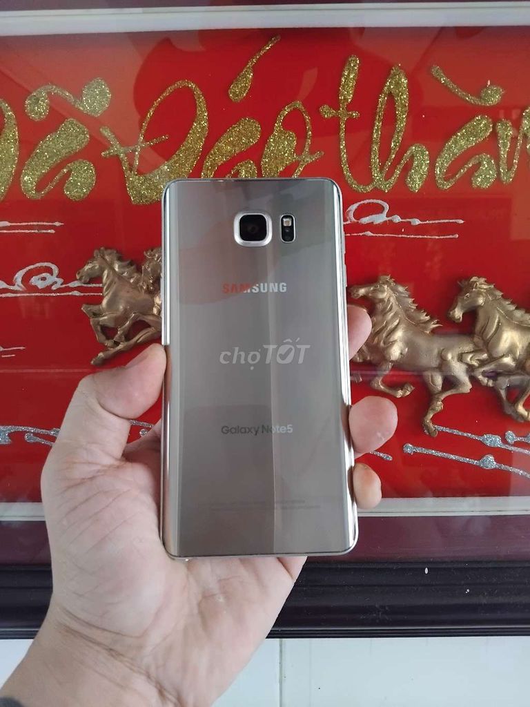 Samsung Galaxy Note 5 Vàng đồng. Mua bán Điện thoại tại Thành phố Biên Hòa Đồng Nai được đăng bởi Tùng phát  hình 1