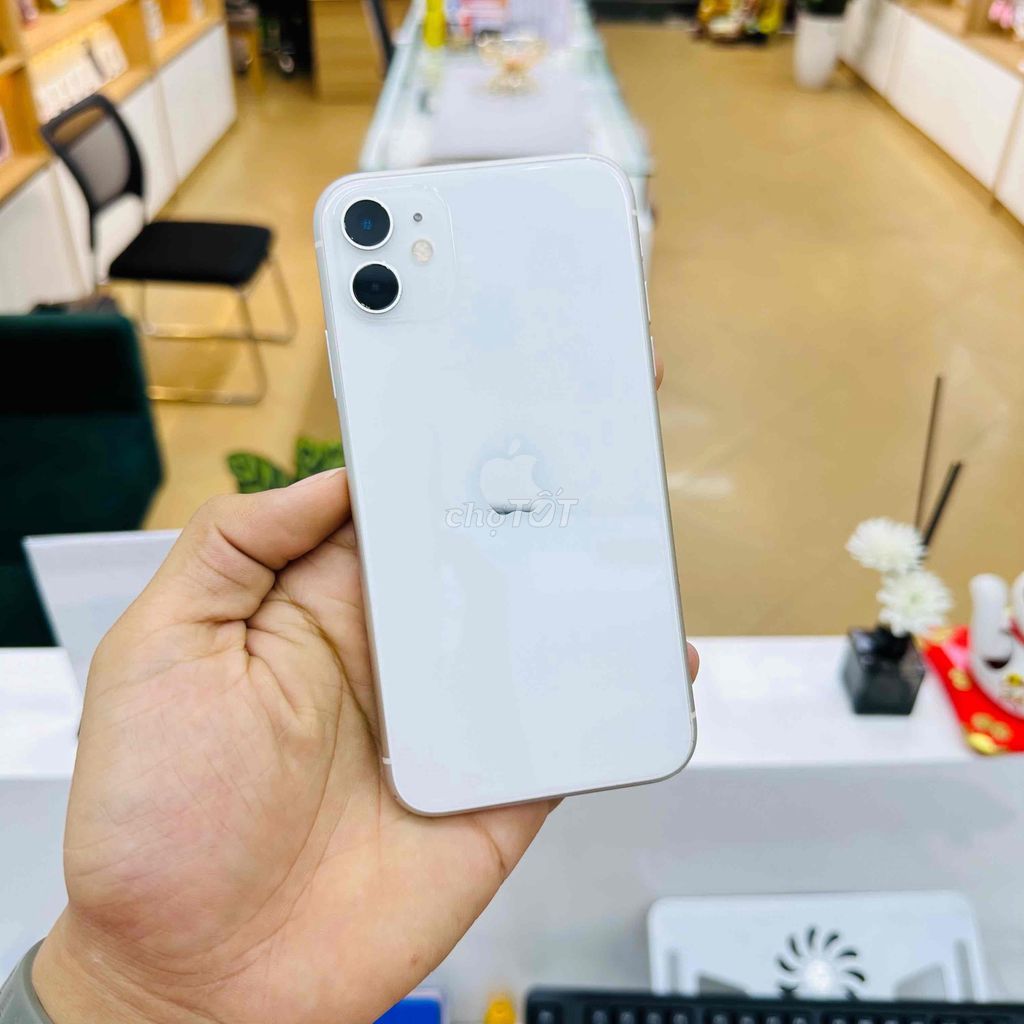 🔥Thanh lý🔥 iPhone 11 64GB Trắng hình thức 98% P83👇