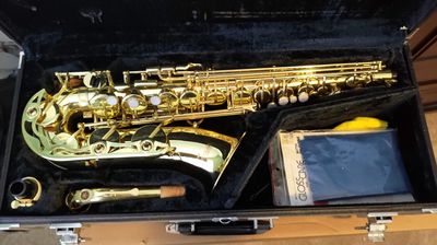 Yamaha YAS-52 Alto Saxophone, 1 owner, 10/10