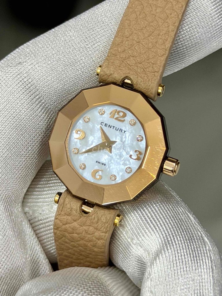 Century Nữ Vàng 18K Ceramic 24mm. Mua bán Đồng hồ tại Quận Bình Thạnh Tp Hồ Chí Minh được đăng bởi Bảo Tuấn hình 1