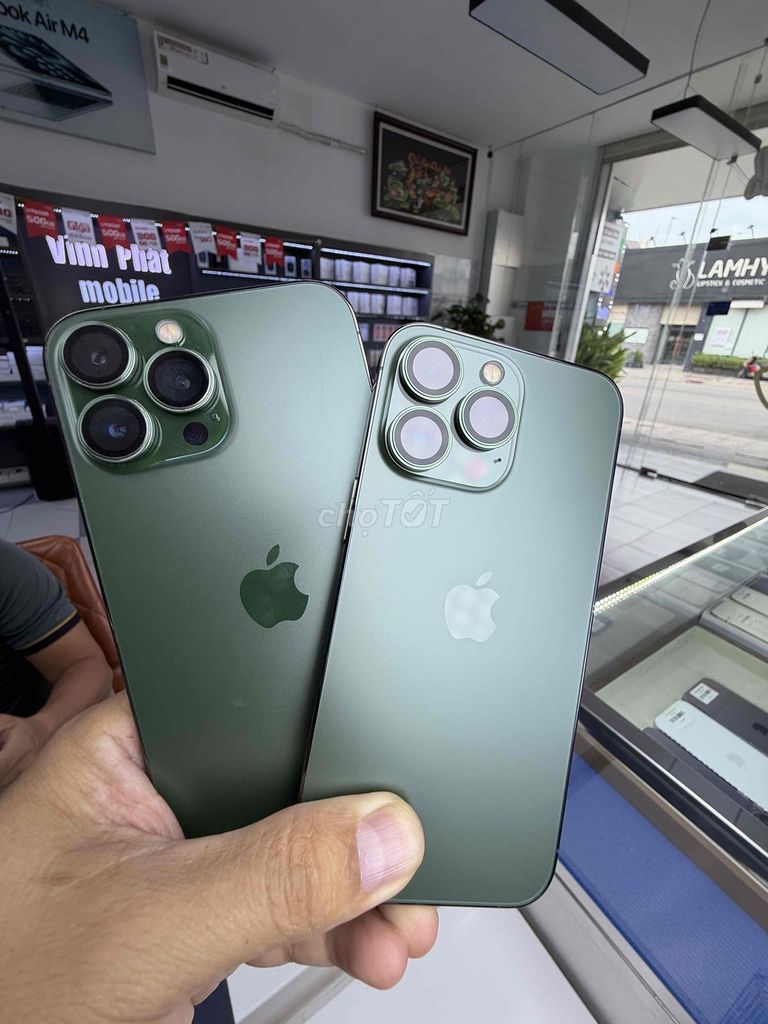 Apple iPhone 13 Pro 256GB Xanh lá Nguyên zin. Mua bán Điện thoại tại Thành phố Thuận An Bình Dương được đăng bởi Vĩnh Phát Mobile hình 1