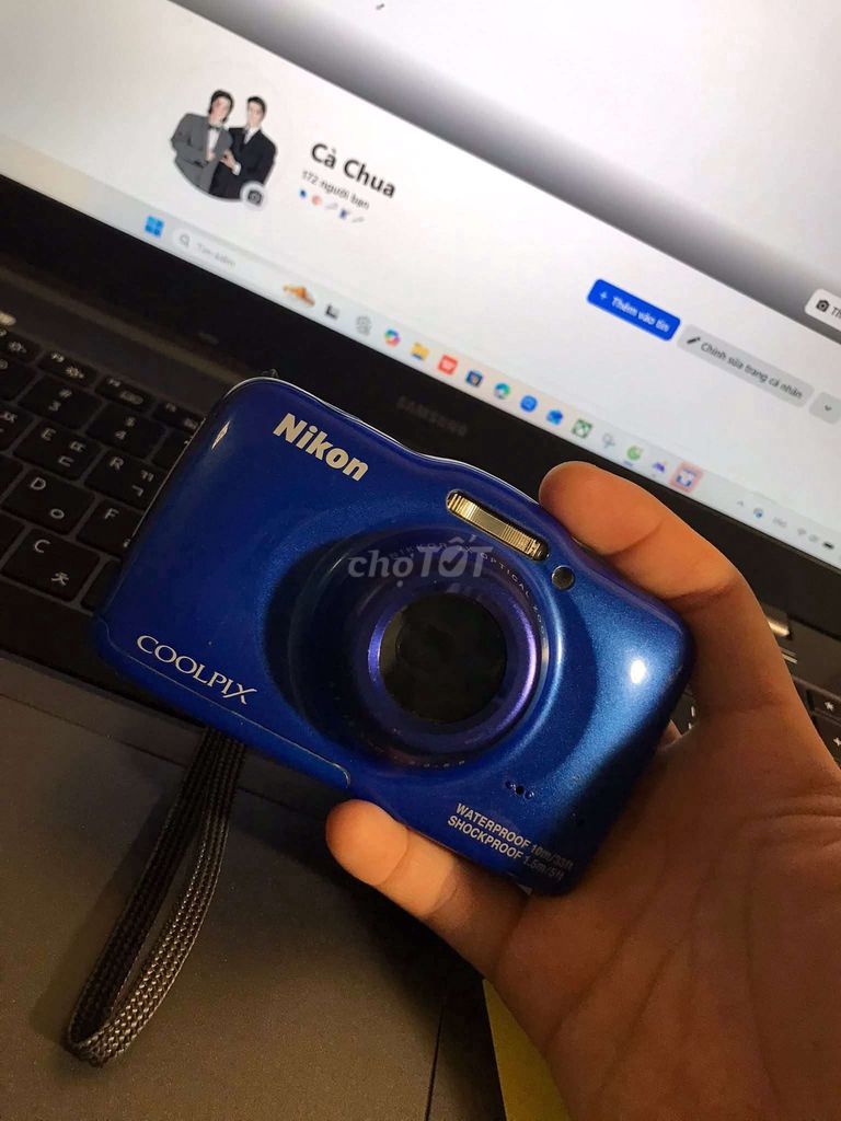 Máy ảnh Nikon Coolpix S32. Mua bán Máy ảnh, Máy quay tại Thị xã Quảng Yên Quảng Ninh được đăng bởi Ilacy Kalrys hình 1