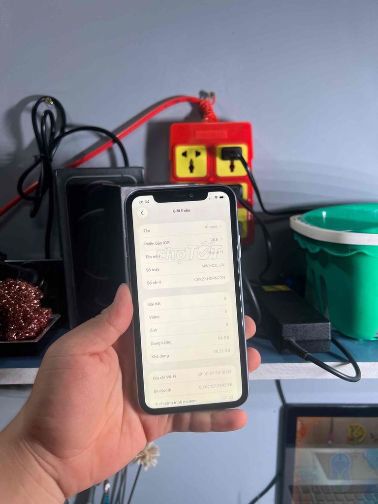 Iphone 11 Qt zin chuẩn full 📱 Có Góp. Mua bán Điện thoại tại Quận Bình Tân Tp Hồ Chí Minh được đăng bởi Bo Táo  hình 1