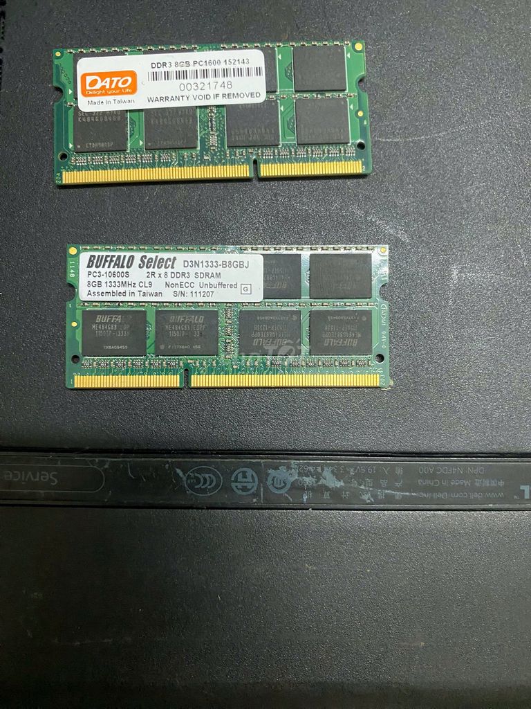 bán 2 thanh RAM 8GB DDR3 1333MHz và 1066,. Mua bán Linh kiện (RAM, Card...) tại Thành phố Qui Nhơn Bình Định được đăng bởi bùi hoàng việt trung hình 1