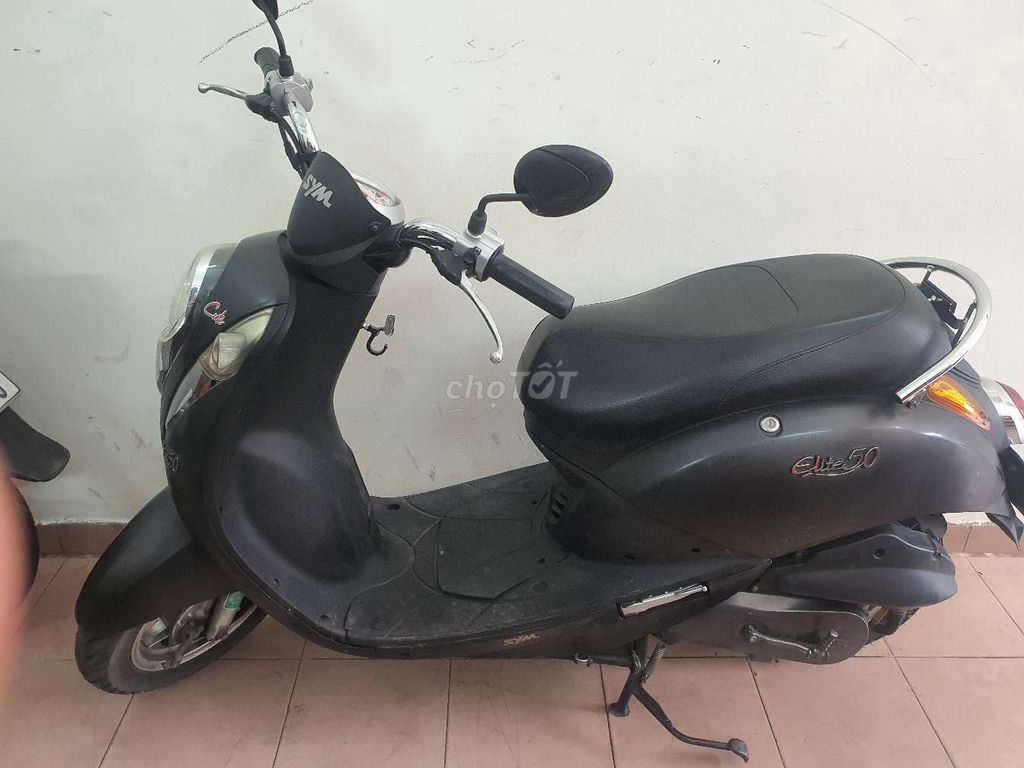 Xe ga 50cc SYM E litte màu đen mua 2022 1 đời chủ. Mua bán Xe máy tại Quận Gò Vấp Tp Hồ Chí Minh được đăng bởi LE HOANG ANH hình 1
